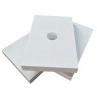 92% alumina ceramic abrasion weldable plate for ceramic lined coal pipe