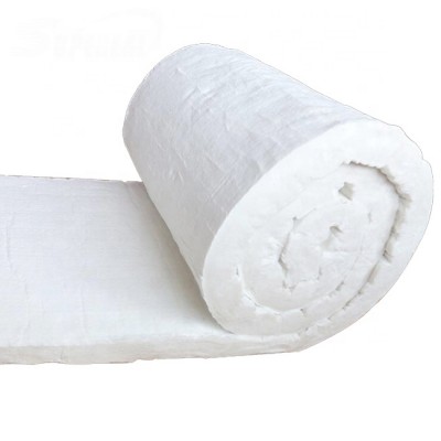 Refrectory high density aluminum silicate spun insulation ceramic fiber blanket