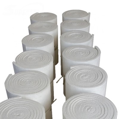 Refractory heat insulation ceramic fiber blanket for boiler insulation