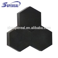 Wear and corrosion resistant SIC silicon carbide ceramic hex plate